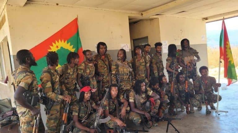 Oromo Liberation Army (OLA) in Oromia.