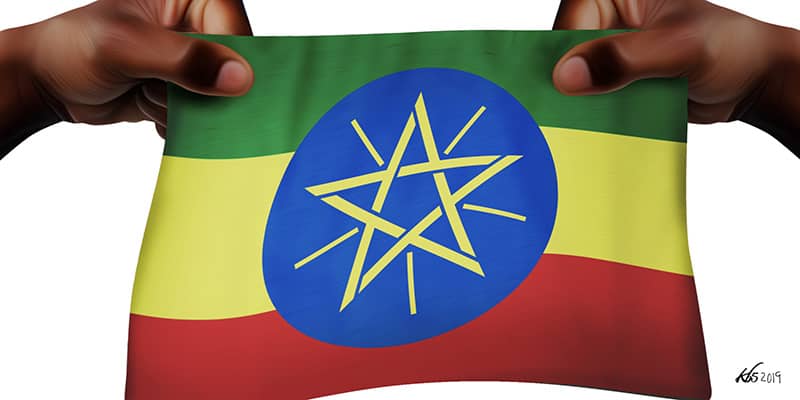 break up of Ethiopia