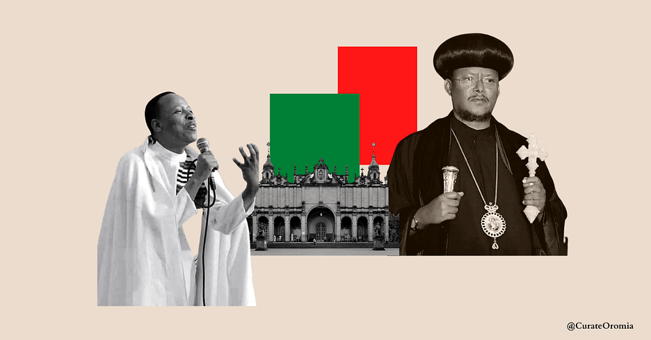 Ethiopia is about to decolonize its regressive imperial institution— The Ethiopian Orthodox church. Illustration by Abreham Gudissa.